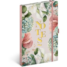 NOTIQUE Notes Lilie, linkovaný, 13 x 21 cm NOTIQUE Notes Lilie, linkovaný, 13 x 21 cm