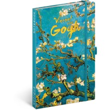 NOTIQUE Notes Vincent van Gogh, linkovaný, 13 x 21 cm NOTIQUE Notes Vincent van Gogh, linkovaný, 13 x 21 cm