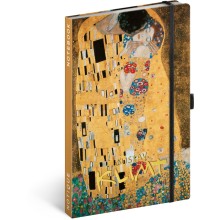 NOTIQUE Notes Gustav Klimt, linkovaný, 13 x 21 cm NOTIQUE Notes Gustav Klimt, linkovaný, 13 x 21 cm