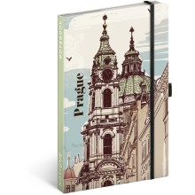 NOTIQUE Notes Praha, linkovaný, 13 x 21 cm NOTIQUE Notes Praha, linkovaný, 13 x 21 cm