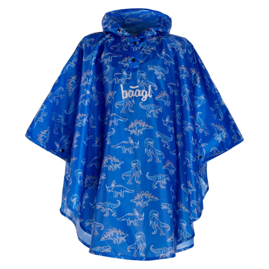 BAAGL Outdoor pláštěnka pončo Dino vel. S (110 -130 cm)