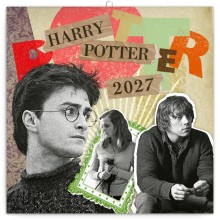 NOTIQUE Poznámkový kalendář Harry Potter 2027, 30 x 30 cm NOTIQUE Poznámkový kalendář Harry Potter 2027, 30 x 30 cm