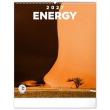 NOTIQUE Nástěnný kalendář Energie 2027, 48 x 56 cm NOTIQUE Nástěnný kalendář Energie 2027, 48 x 56 cm