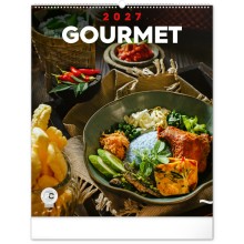NOTIQUE Nástěnný kalendář Gourmet 2027, 48 x 56 cm NOTIQUE Nástěnný kalendář Gourmet 2027, 48 x 56 cm