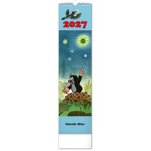 NOTIQUE Nástěnný kalendář Krteček – Krtko 2027, 12 x 48 cm NOTIQUE Nástěnný kalendář Krteček – Krtko 2027, 12 x 48 cm