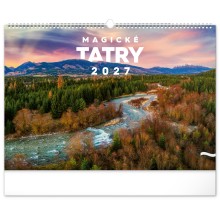 NOTIQUE Nástenný kalendár Magické Tatry 2027, 48 x 33 cm NOTIQUE Nástenný kalendár Magické Tatry 2027, 48 x 33 cm