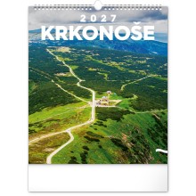 NOTIQUE Nástěnný kalendář Krkonoše 2027, 30 x 34 cm NOTIQUE Nástěnný kalendář Krkonoše 2027, 30 x 34 cm