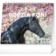 NOTIQUE Stolový kalendár Poézia koní 2027, 16,5 x 13 cm NOTIQUE Stolový kalendár Poézia koní 2027, 16,5 x 13 cm