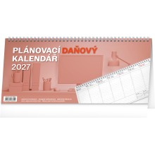 NOTIQUE Stolní kalendář Plánovací daňový 2027, 33 x 14,5 cm NOTIQUE Stolní kalendář Plánovací daňový 2027, 33 x 14,5 cm