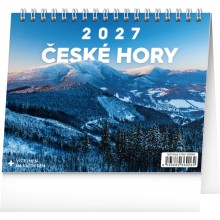 NOTIQUE Stolní kalendář České hory 2027, 16,5 x 13 cm NOTIQUE Stolní kalendář České hory 2027, 16,5 x 13 cm