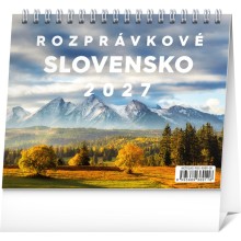 NOTIQUE Stolový kalendár Rozprávkové Slovensko 2027, 16,5 x 13 cm NOTIQUE Stolový kalendár Rozprávkové Slovensko 2027, 16,5 x 13 cm