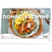 NOTIQUE Stolní kalendář Domácí kuchyně 2027, 23,1 x 14,5 cm NOTIQUE Stolní kalendář Domácí kuchyně 2027, 23,1 x 14,5 cm
