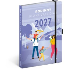 NOTIQUE Rodinný diář – pomocník všech rodičů 2027, 15 x 21 cm NOTIQUE Rodinný diář – pomocník všech rodičů 2027, 15 x 21 cm