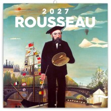 NOTIQUE Poznámkový kalendář Henri Rousseau 2027, 30 x 30 cm NOTIQUE Poznámkový kalendář Henri Rousseau 2027, 30 x 30 cm