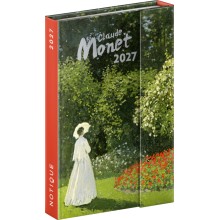 NOTIQUE Magnetic weekly planner Claude Monet 2027, 11 x 16 cm NOTIQUE Magnetic weekly planner Claude Monet 2027, 11 x 16 cm