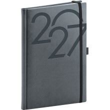 NOTIQUE Týdenní diář Ajax 2027, černý, 15 x 21 cm NOTIQUE Týdenní diář Ajax 2027, černý, 15 x 21 cm