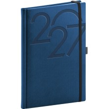 NOTIQUE Týdenní diář Ajax 2027, modrý, 15 x 21 cm NOTIQUE Týdenní diář Ajax 2027, modrý, 15 x 21 cm