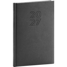 NOTIQUE Týdenní diář Aprint 2027, černý, 15 x 21 cm NOTIQUE Týdenní diář Aprint 2027, černý, 15 x 21 cm