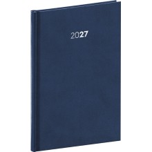 NOTIQUE Týdenní diář Balakon 2027, tmavě modrý, 15 x 21 cm NOTIQUE Týdenní diář Balakon 2027, tmavě modrý, 15 x 21 cm