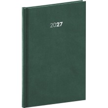 NOTIQUE Týdenní diář Balakon 2027, zelený, 15 x 21 cm NOTIQUE Týdenní diář Balakon 2027, zelený, 15 x 21 cm
