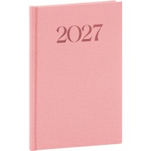 NOTIQUE Týdenní diář Biella 2027, růžový, 15 x 21 cm NOTIQUE Týdenní diář Biella 2027, růžový, 15 x 21 cm