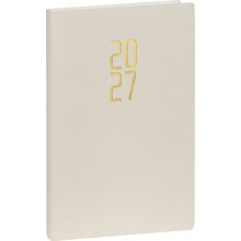 NOTIQUE Týdenní diář Ponza 2027, krémový, 15 x 21 cm NOTIQUE Týdenní diář Ponza 2027, krémový, 15 x 21 cm