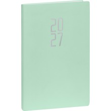 NOTIQUE Týdenní diář Ponza 2027, mentolový, 15 x 21 cm NOTIQUE Týdenní diář Ponza 2027, mentolový, 15 x 21 cm