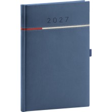 NOTIQUE Týdenní diář Tomy 2027, modro-červený, 15 x 21 cm NOTIQUE Týdenní diář Tomy 2027, modro-červený, 15 x 21 cm