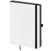 Tečkovaný zápisník Memory L White (čtverečkovaný) Tečkovaný zápisník Memory L White (čtverečkovaný)