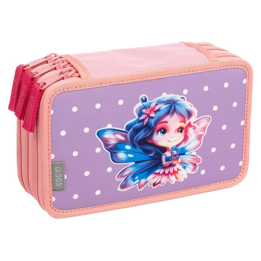 Školní penál třípatrový Fairy