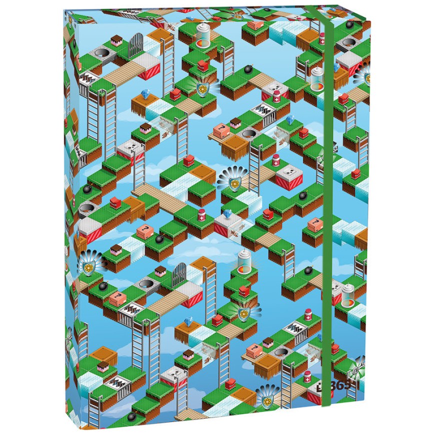 Box na sešity s klopou A5 Games