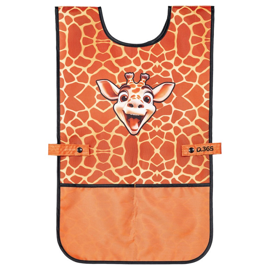 Zástěrka na výtvarnou výchovu pončo Giraffe