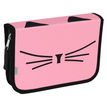 Školní penál jednopatrový Cat lady Školní penál jednopatrový Cat lady