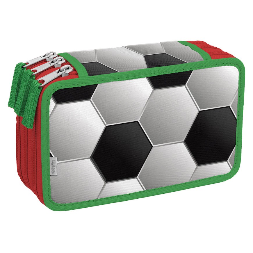 Školní penál třípatrový Soccer