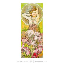Kalendář Alfons Mucha