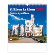 Kalendář Křížem krážem Českou republikou