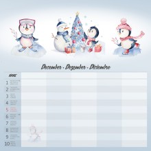 Kalendář Family Planner