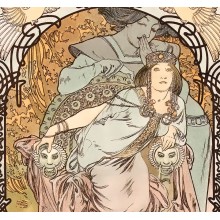 Kalendář Alfons Mucha - vázanka