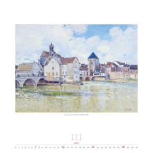 Kalendář Impressionism