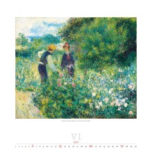 Kalendář Impressionism