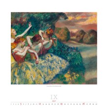 Kalendář Impressionism