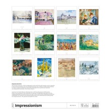 Kalendář Impressionism