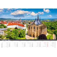 Kalendář Česko mezi oblaky