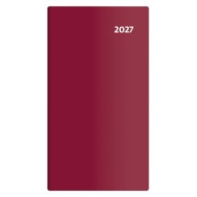 Slovenský dvojtýždňový diár Torino bordó
