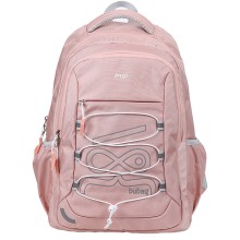 Studentský batoh Baggo Brisk Bubag Pink Studentský batoh Baggo Brisk Bubag Pink