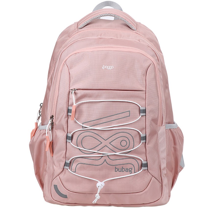 Studentský batoh Baggo Brisk Bubag Pink
