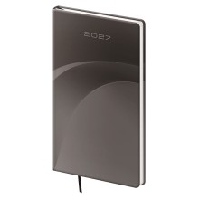 Kapesní diář A6 Vario Grey wave