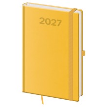 Týdenní diář A5 Print Pop žlutý