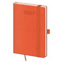 Kapesní diář A6 Print Pop oranžový Kapesní diář A6 Print Pop oranžový