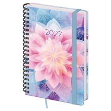 Týdenní diář A5 Twin s poznámkami Lotus